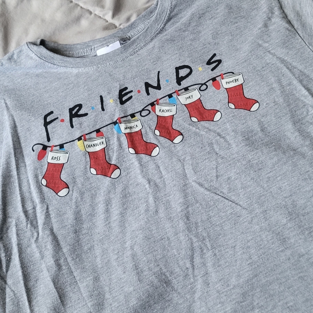 Christmas F.R.I.E.N.D.S (friends) crop top